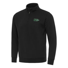 New York Jets Antigua Men's Victory Quarter-Zip Sweatshirt - Black Sweatshirts