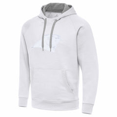 Carolina Panthers Antigua Victory Pullover Hoodie - White Hoodies
