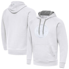 Pittsburgh Steelers Antigua Victory Pullover Hoodie - White Hoodies