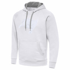 Tampa Bay Buccaneers Antigua Victory Pullover Hoodie - White Hoodies