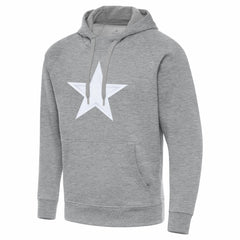 Dallas Cowboys Antigua Victory Pullover Hoodie - Heather Gray Hoodies