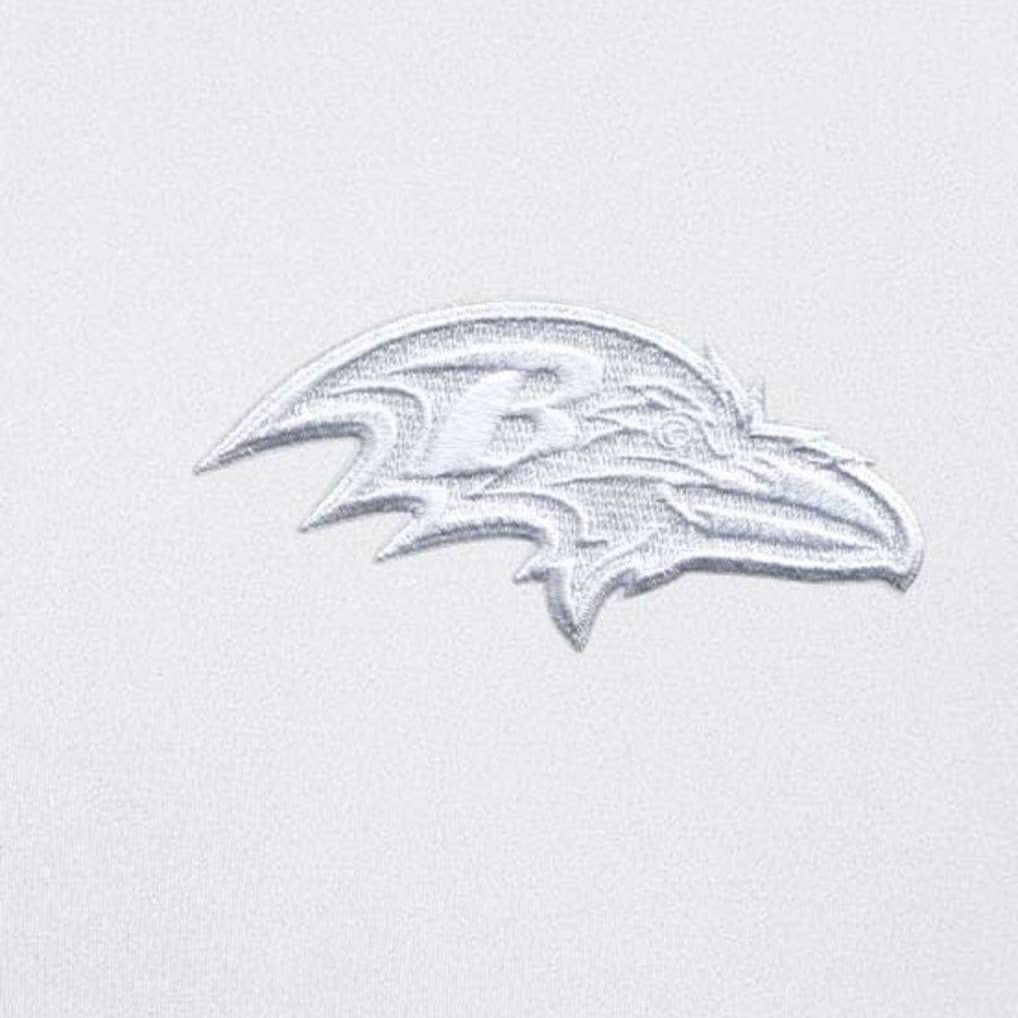 Baltimore Ravens Antigua Generation Quarter-Zip Jacket - White Jackets