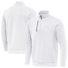 Washington Commanders Antigua Generation Quarter-Zip Jacket - White Jackets