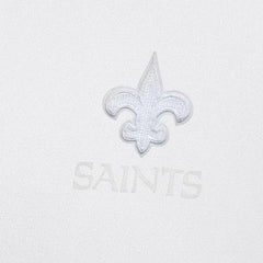 New Orleans Saints Antigua Generation Quarter-Zip Jacket - White Jackets