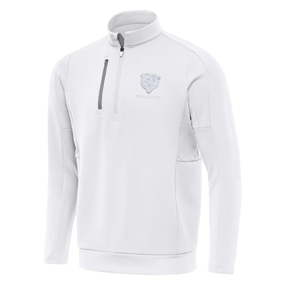 Chicago Bears Antigua Generation Quarter-Zip Jacket - White Jackets