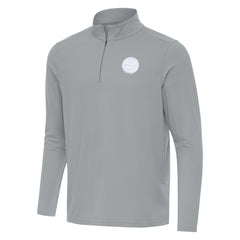 Pittsburgh Steelers Men's Antigua Intent Quarter-Zip Jacket - Gray Jackets