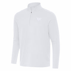 Washington Commanders Antigua Intent Quarter-Zip Jacket - White Jackets