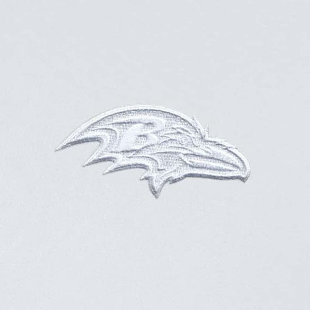Baltimore Ravens Antigua Intent Quarter-Zip Jacket - White Jackets