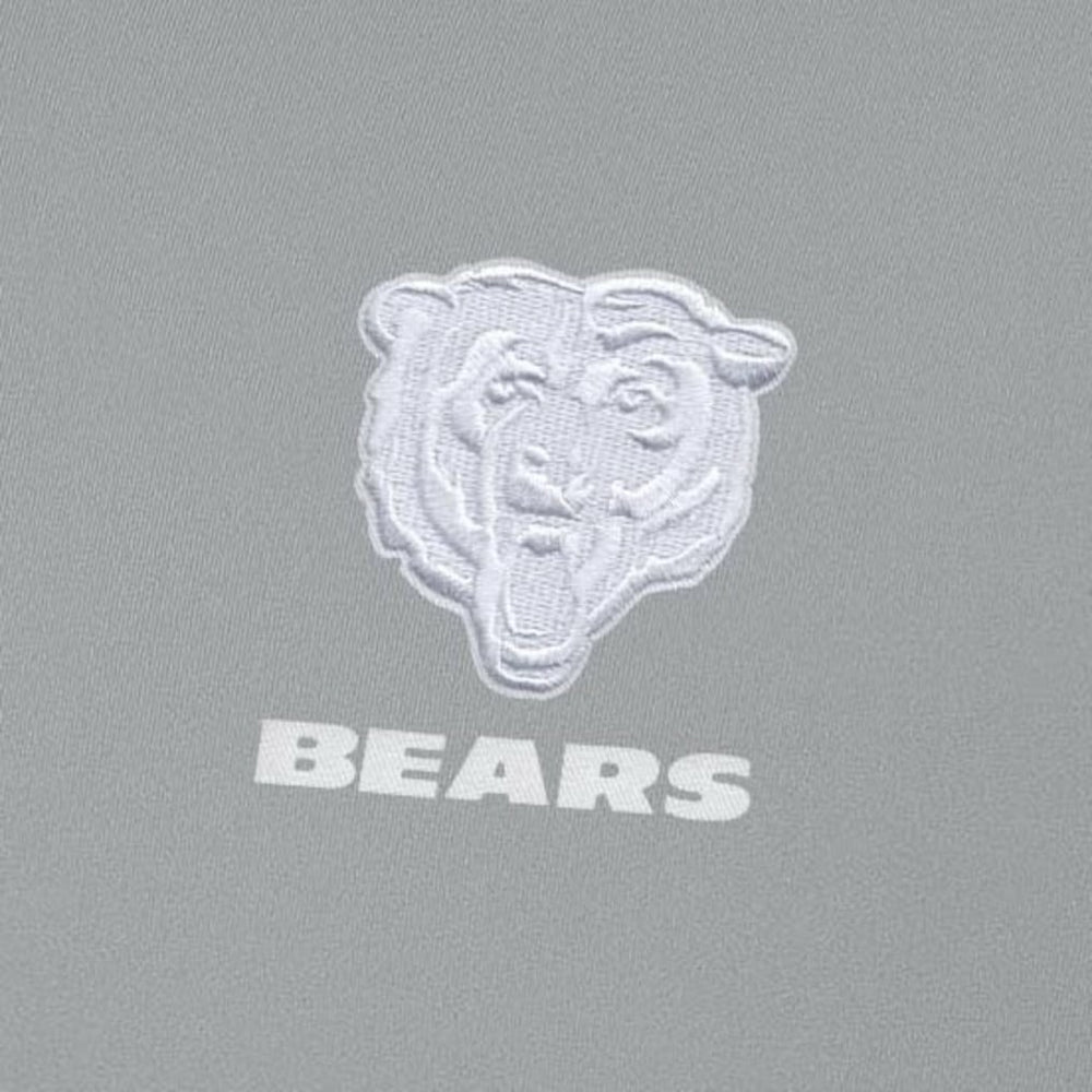 Chicago Bears Men's Antigua Intent Quarter-Zip Jacket - Gray Jackets