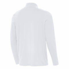 Carolina Panthers Antigua Intent Quarter-Zip Jacket - White Jackets