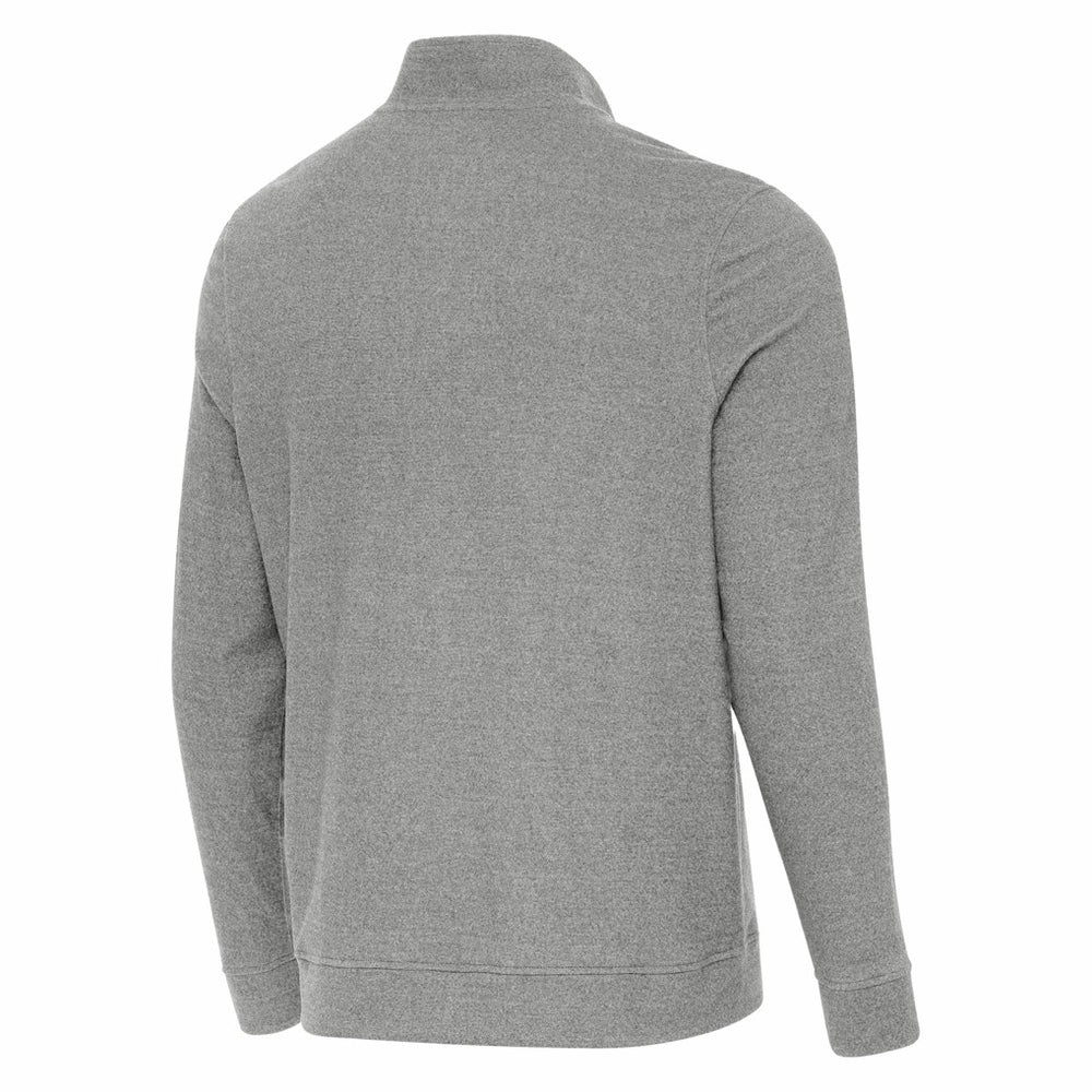 Indianapolis Colts Antigua Subtle Quarter-Zip Jacket - Heather Gray Jackets