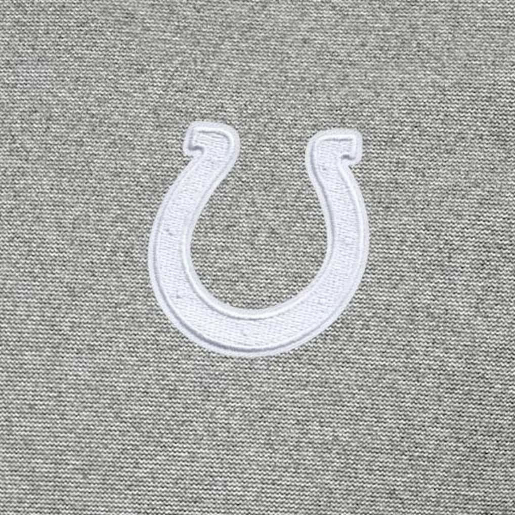 Indianapolis Colts Antigua Subtle Quarter-Zip Jacket - Heather Gray Jackets
