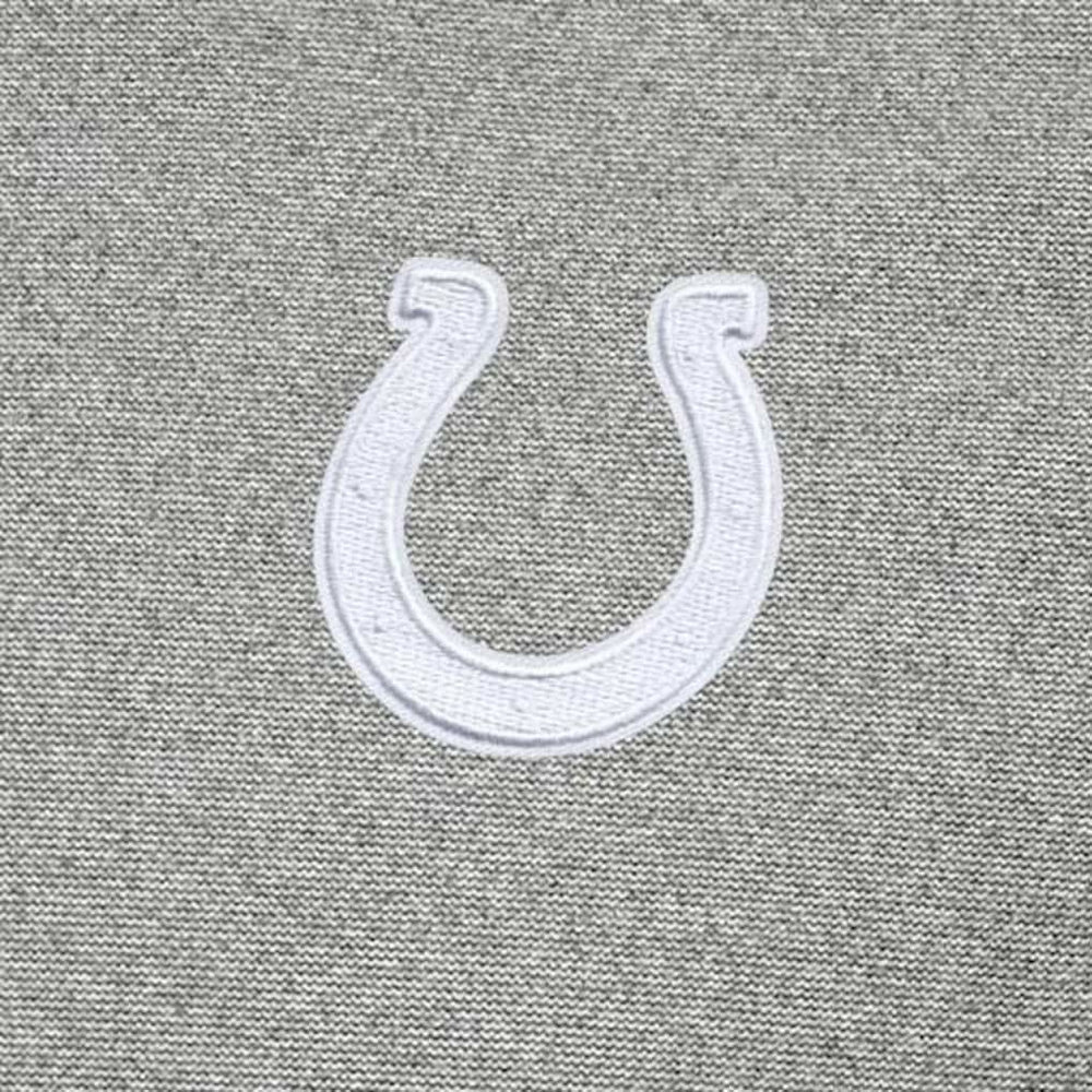 Indianapolis Colts Antigua Subtle Quarter-Zip Jacket - Heather Gray Jackets