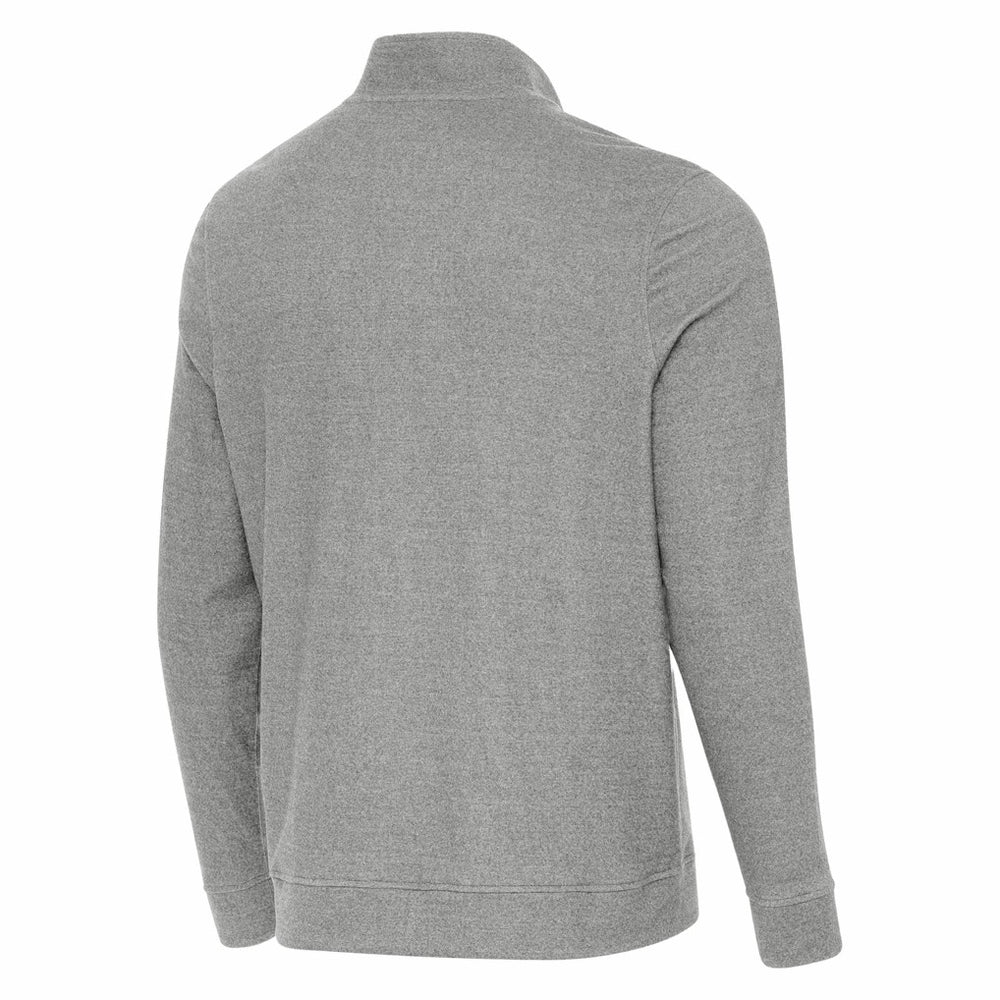 Arizona Cardinals Antigua Subtle Quarter-Zip Jacket - Heather Gray Jackets
