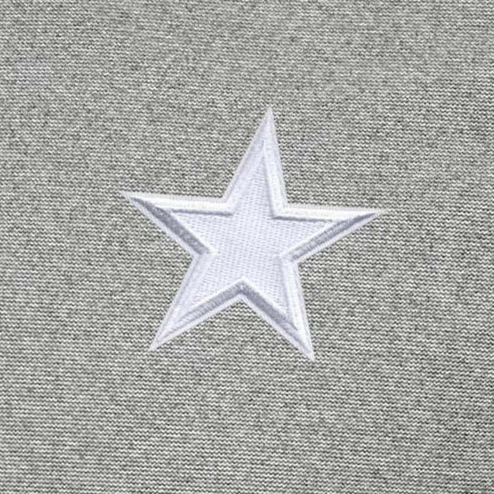 Dallas Cowboys Antigua Subtle Quarter-Zip Jacket - Heather Gray Jackets
