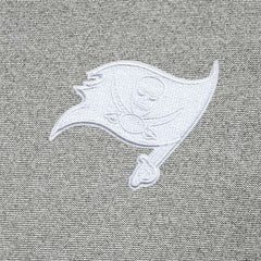 Tampa Bay Buccaneers Antigua Subtle Quarter-Zip Jacket - Heather Gray Jackets
