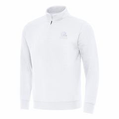 Cleveland Browns Antigua Victory Quarter-Zip Top - White Tops