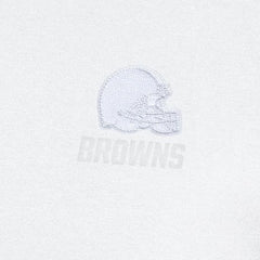 Cleveland Browns Antigua Victory Quarter-Zip Top - White Tops