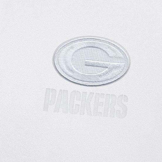 Green Bay Packers Antigua Generation Quarter-Zip Top - White Tops