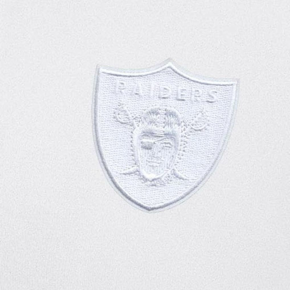 Las Vegas Raiders Antigua Generation Quarter-Zip Top - White Tops