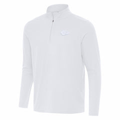 Kansas City Chiefs Antigua Intent Quarter-Zip Top - White Tops