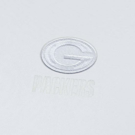 Green Bay Packers Antigua Intent Quarter-Zip Top - White Tops