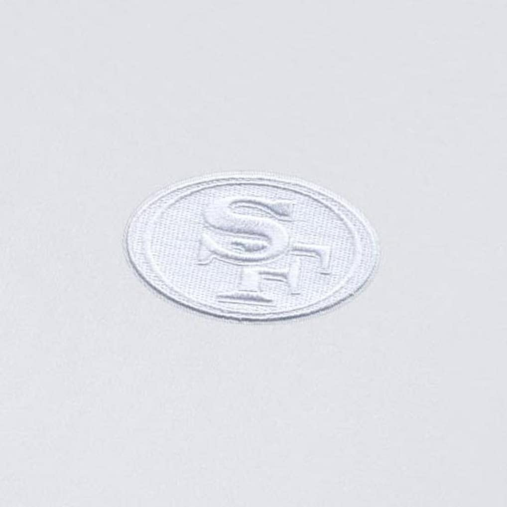 San Francisco 49ers Antigua Intent Quarter-Zip Top - White Tops