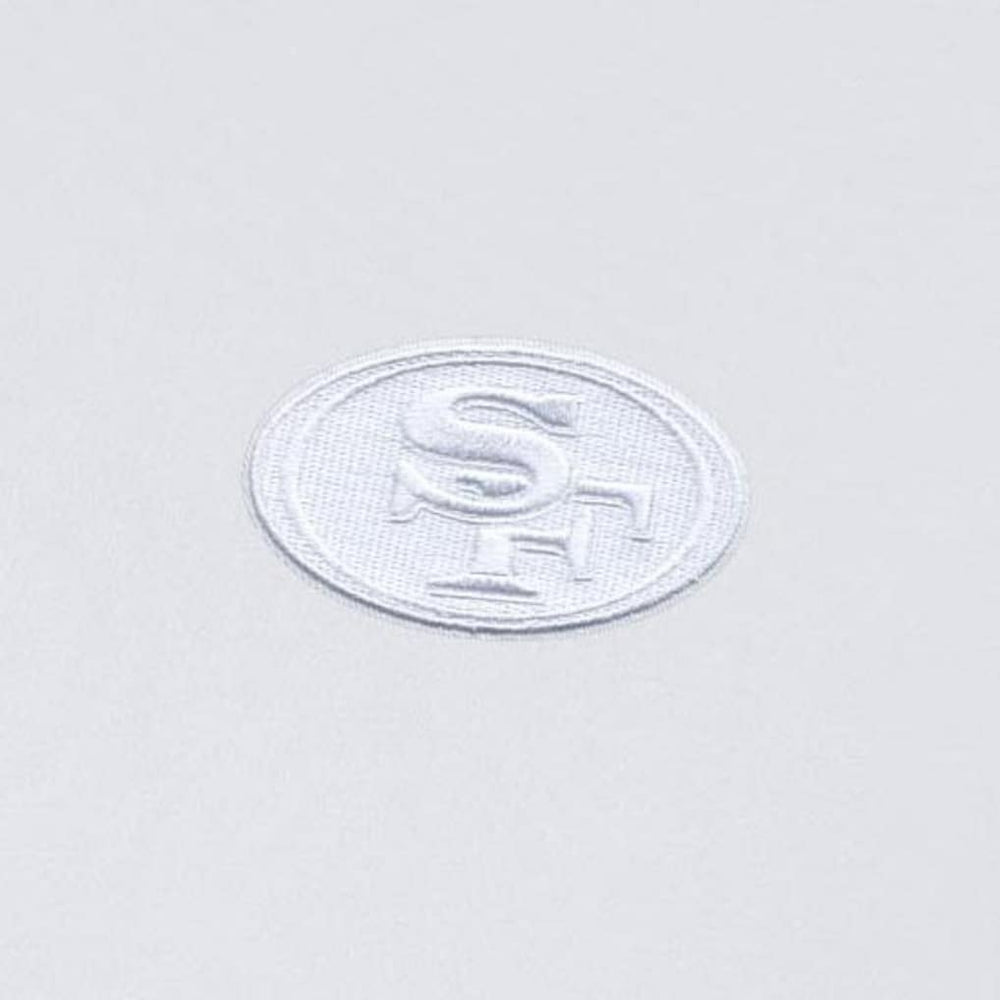 San Francisco 49ers Antigua Intent Quarter-Zip Top - White Tops