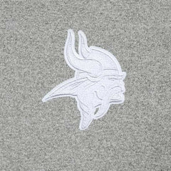 Minnesota Vikings Antigua Subtle Quarter-Zip Top - Heather Gray Tops