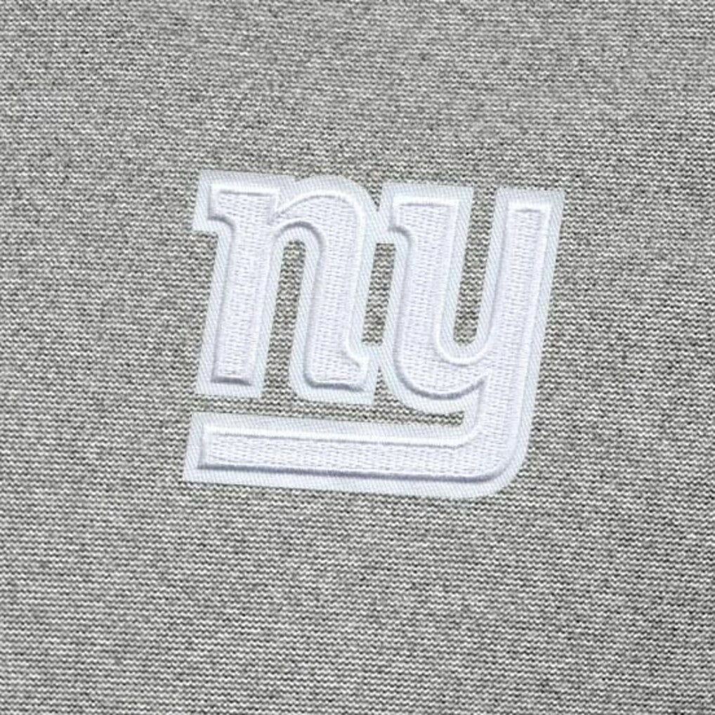 New York Giants Antigua Subtle Quarter-Zip Top - Heather Gray Tops