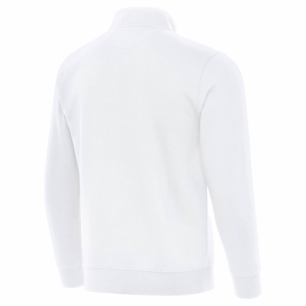 Minnesota Vikings Antigua Victory Quarter-Zip Top - White Tops
