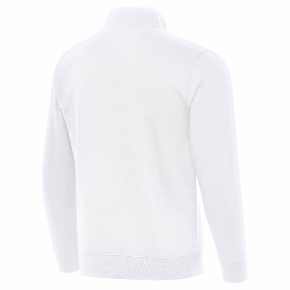 Minnesota Vikings Antigua Victory Quarter-Zip Top - White Tops