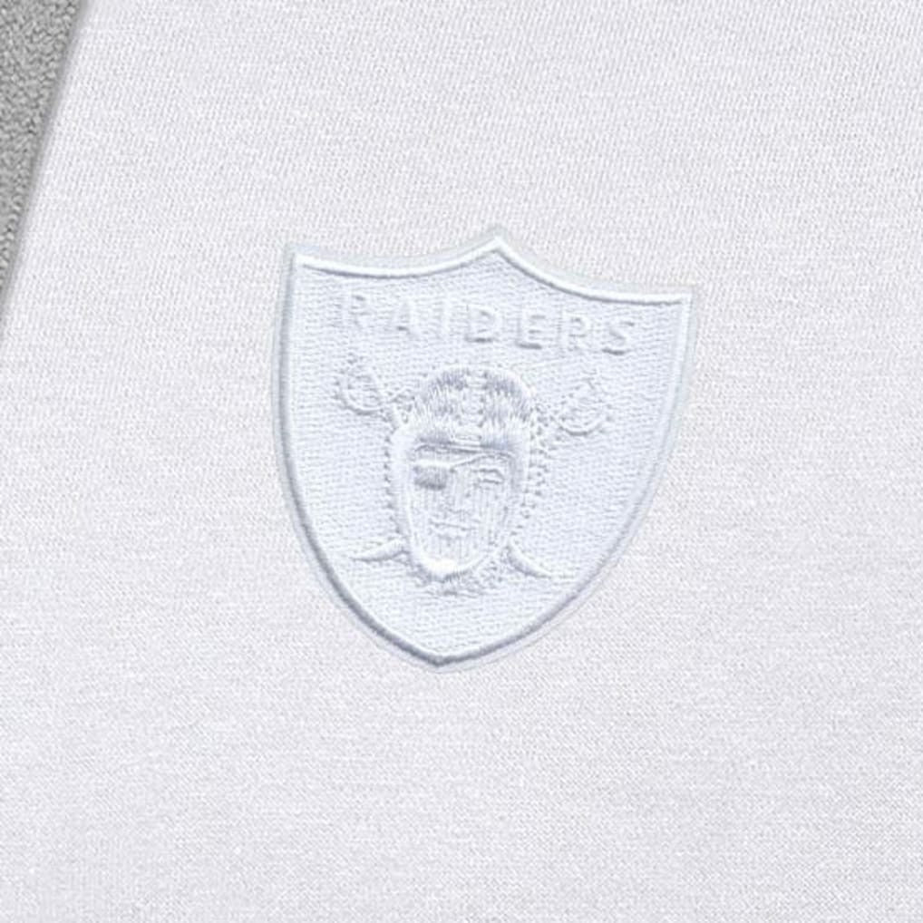 Las Vegas Raiders Antigua Victory Pullover Hoodie - White Hoodies