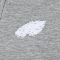 Philadelphia Eagles Antigua Victory Pullover Hoodie - Heather Gray Hoodies