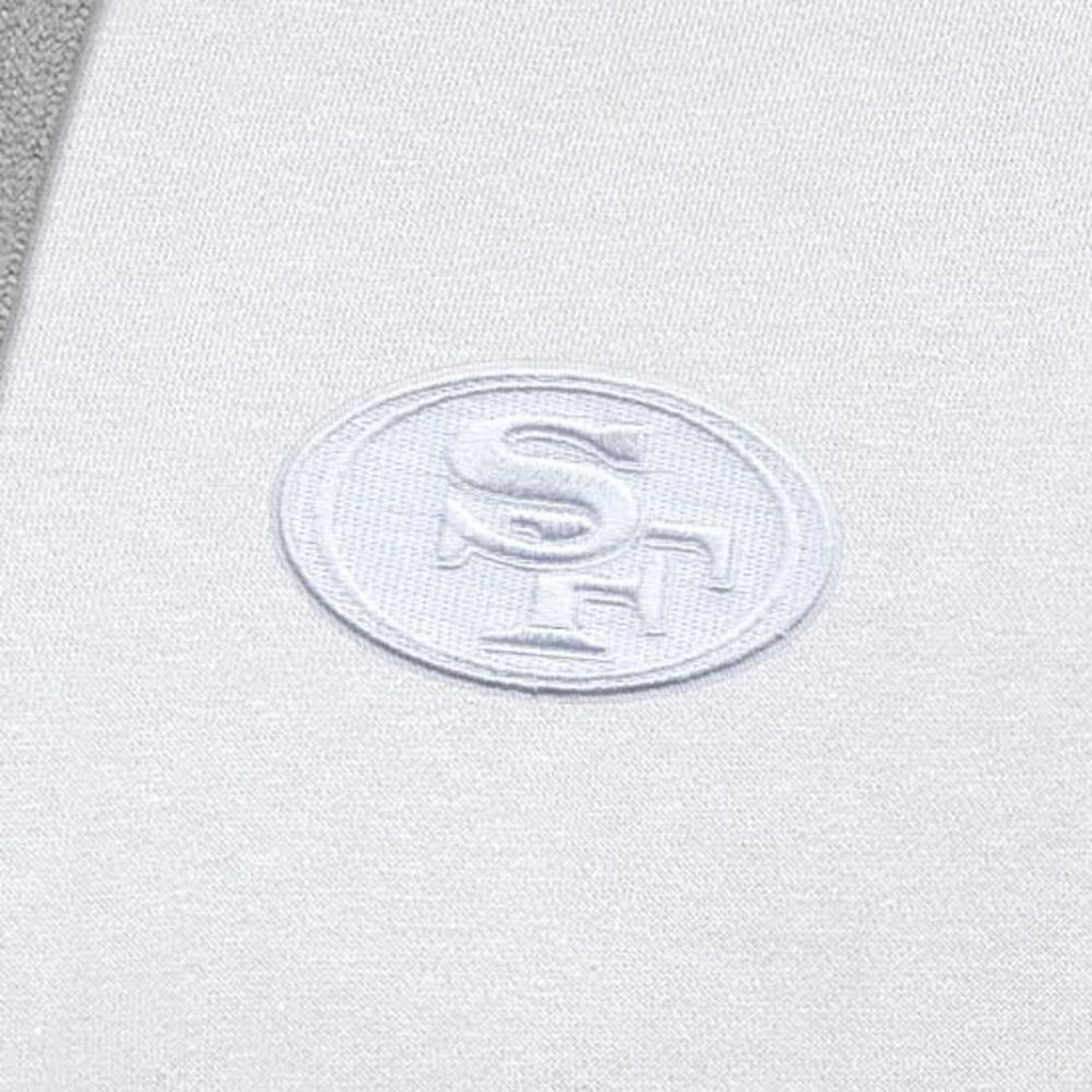 San Francisco 49ers Antigua Victory Pullover Hoodie - White Hoodies