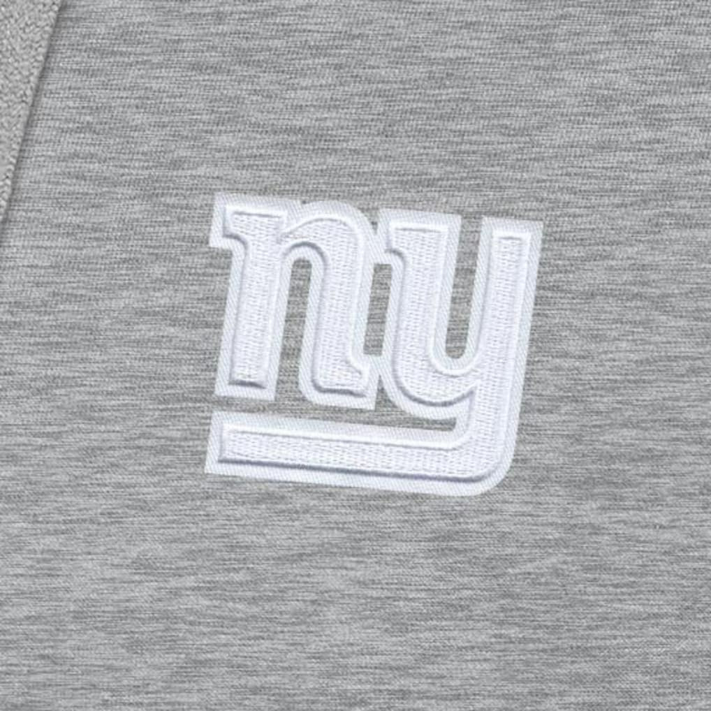 New York Giants Antigua Victory Pullover Hoodie - Heather Gray Hoodies