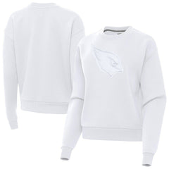 Arizona Cardinals Antigua Women's Victory Pullover Sweatshirt - White Pullover