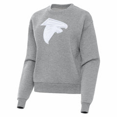 Atlanta Falcons Antigua Women's Victory Pullover Sweatshirt - Heather Gray Pullover