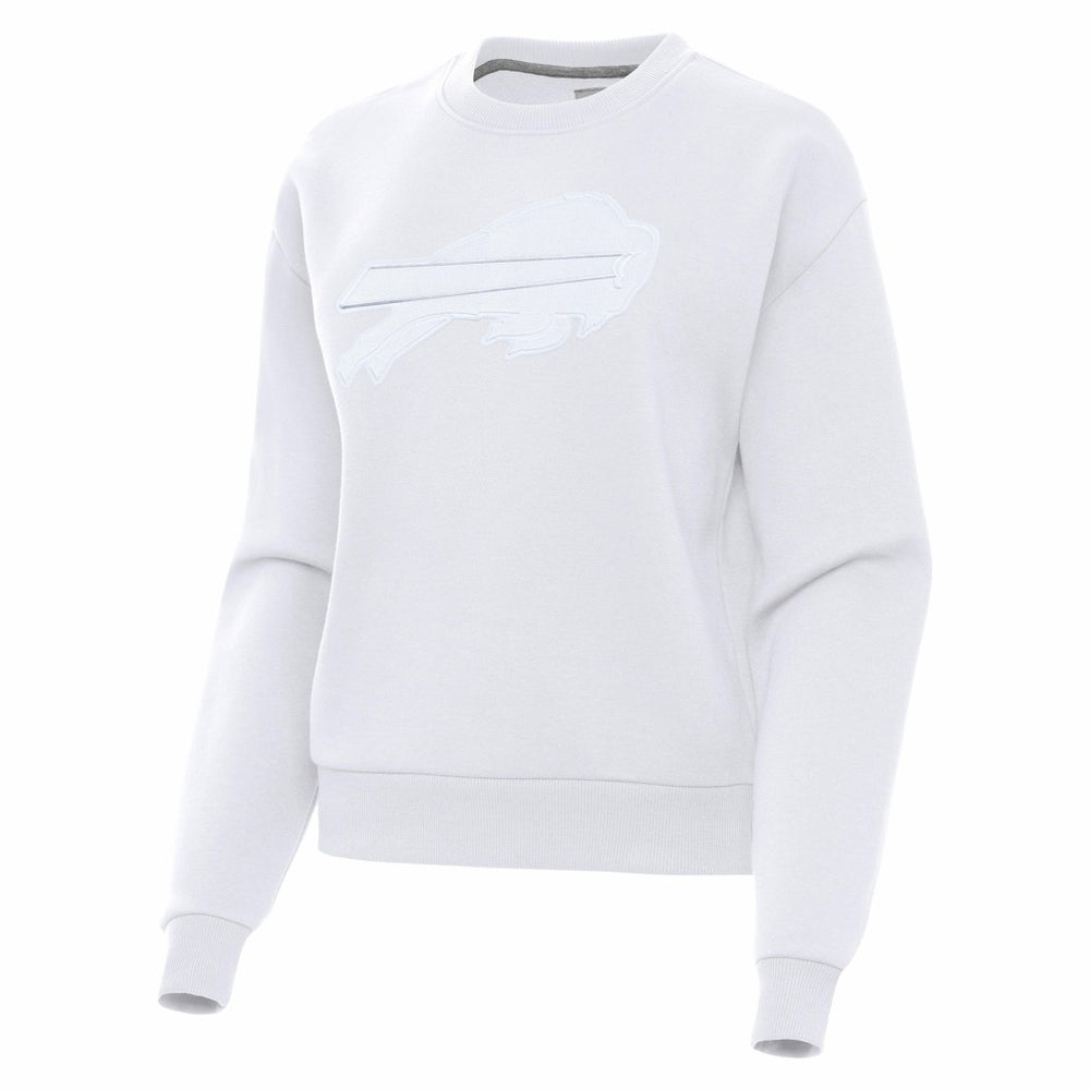 Buffalo Bills Antigua Women's Victory Pullover Sweatshirt - White Pullover