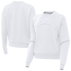 Los Angeles Chargers Antigua Women's Victory Pullover Sweatshirt - White Pullover