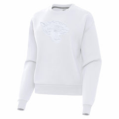Jacksonville Jaguars Antigua Women's Victory Pullover Sweatshirt - White Pullover