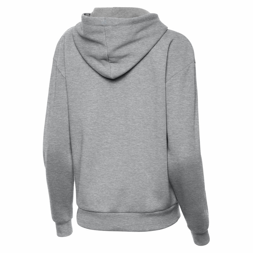 Washington Commanders Antigua Women's Victory Pullover Hoodie - Heather Gray Hoodies