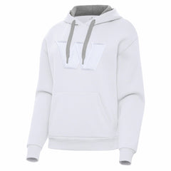 Washington Commanders Antigua Women's Victory Pullover Hoodie - White Hoodies