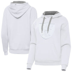 Las Vegas Raiders Antigua Women's Victory Pullover Hoodie - White Hoodies