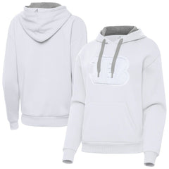 Cincinnati Bengals Antigua Women's Victory Pullover Hoodie - White Hoodies