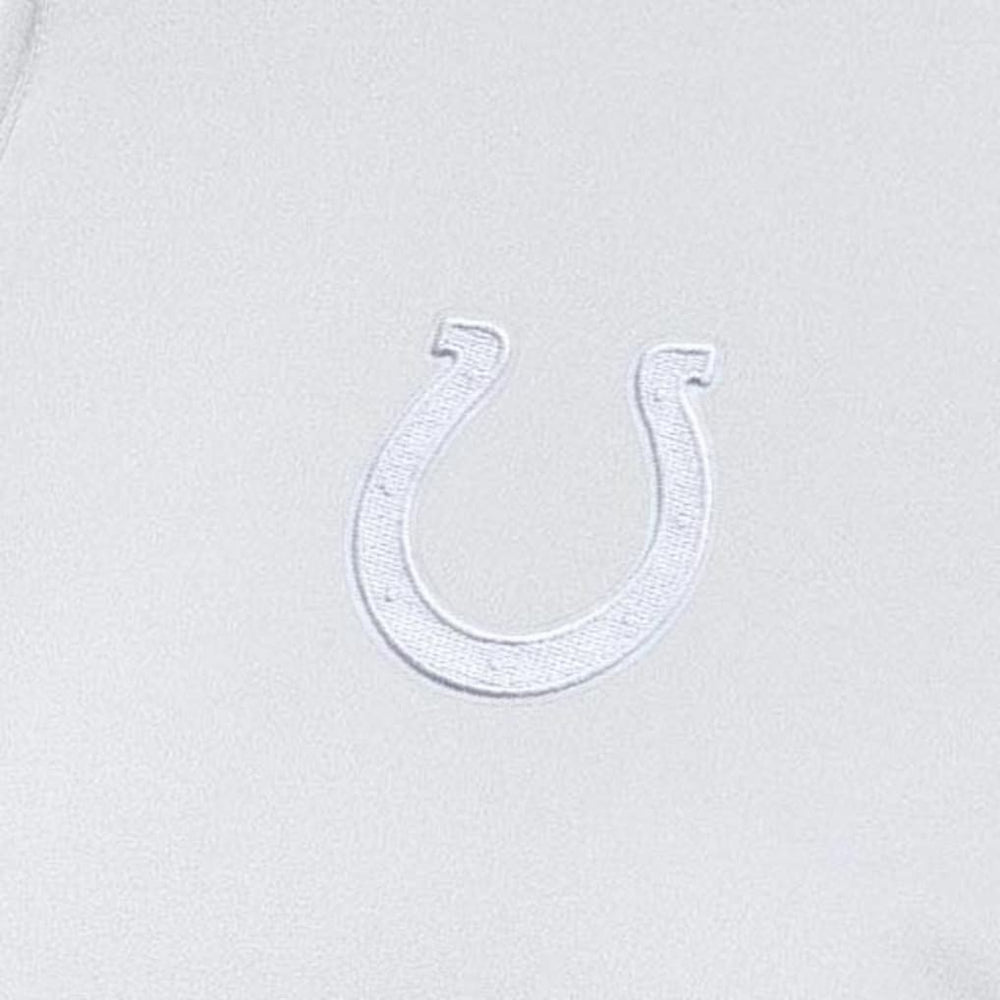 Indianapolis Colts Antigua Women's Reprocess Quarter-Zip Top - White Tops