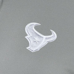 Houston Texans Antigua Women's Reprocess Quarter-Zip Top - Gray Tops