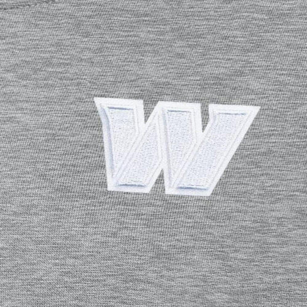 Washington Commanders Antigua Women's Victory Crew Pullover Sweatshirt - Heather Gray Pullover