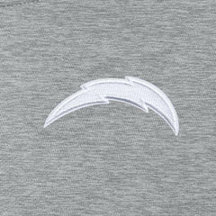 Los Angeles Chargers Antigua Women's Victory Crew Pullover Sweatshirt - Heather Gray Pullover