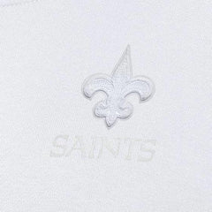 New Orleans Saints Antigua Women's Victory Crew Pullover Sweatshirt - White Pullover